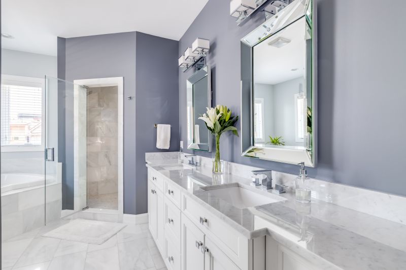 Luxury Bathroom Upgrade with Marble Surfaces